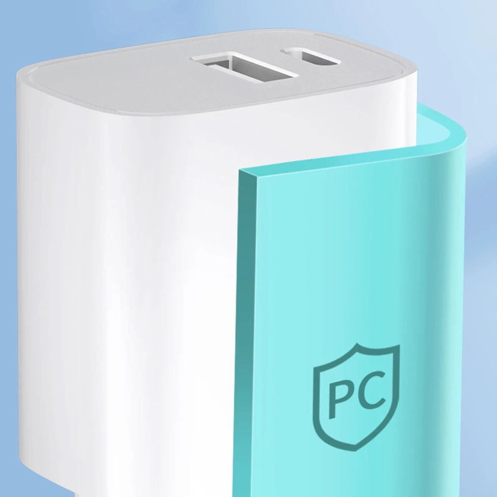 Įkroviklis Wozinsky (WGWCW) (1xUSB-C;1xUSB 3A 20W) baltas