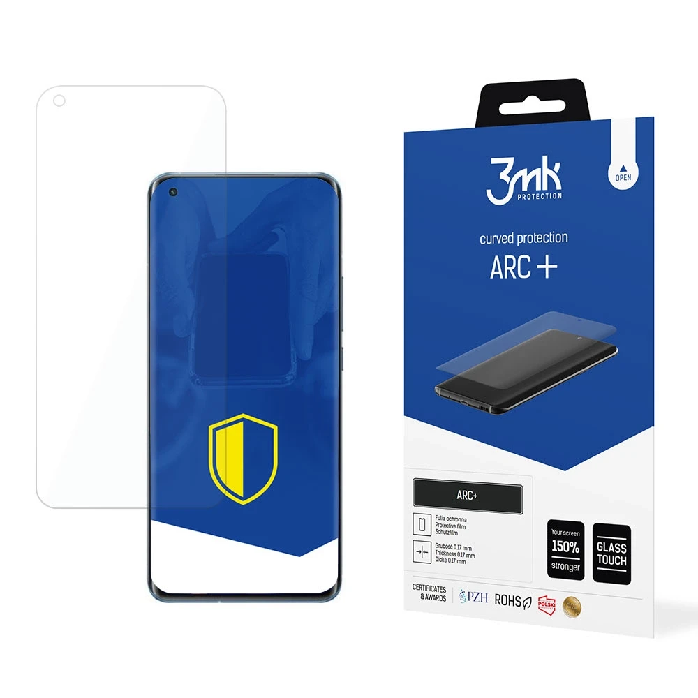 LCD apsauginė plėvelė 3MK ARC+ Xiaomi Mi 11