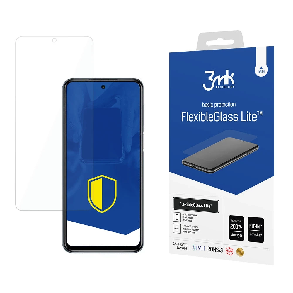 3MK FlexibleGlass Lite Xiaomi Redmi Note 10 Pro hibridinis stiklas Lite