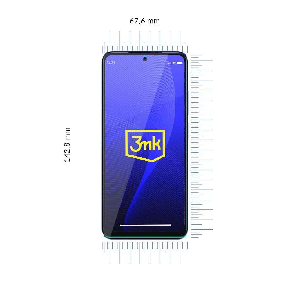 3MK FlexibleGlass Xiaomi Redmi Note 12s Hybrid Glass