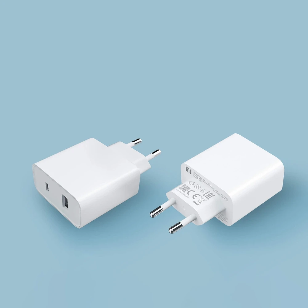Xiaomi Mi sieninis įkroviklis (A tipo), Baltas