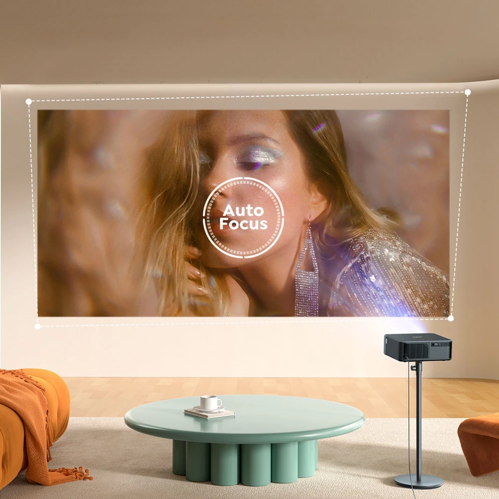 Yaber K2s Pro LCD FullHD 1080p Multimedia Projektorius su JBL kolonėlėmis and Subwoofer – juodos spalvos