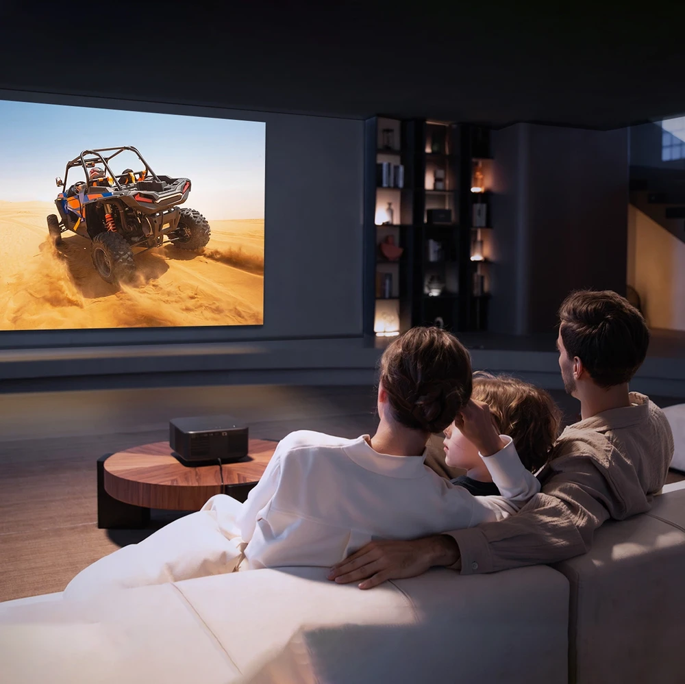 Yaber K3 LCD FullHD 1080p Multimedia Projektorius su JBL kolonėlėmis – juodos spalvos