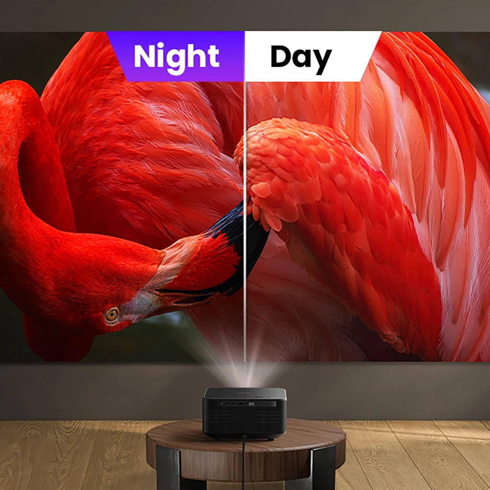 Projektorius Yaber K3 Pro LCD Full HD su JBL kolonėlėmis ir žemų dažnių kolonėle, juodas