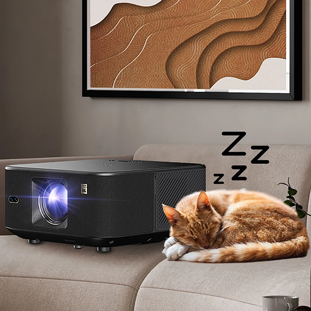 Projektorius Yaber K3 Pro LCD Full HD su JBL kolonėlėmis ir žemų dažnių kolonėle, juodas