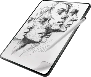 ZAGG InvisibleShield Fusion Canvas Antibakterinė apsauga Plėvelė Imituojantis popierius Apple iPad Pro 11" 2024 m