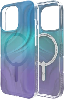 ZAGG Milan Snap Dėklas su MagSafe, skirtas iPhone 16 Pro – mėlynas