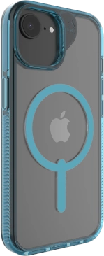 Dėklas ZAGG Santa Cruz Snap Case su MagSafe, skirtas iPhone 16e (2025) / 15 / 14 / 13 - Mėlyna