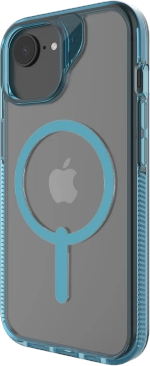 Dėklas ZAGG Santa Cruz Snap Case su MagSafe, skirtas iPhone 16e (2025) / 15 / 14 / 13 - Mėlyna