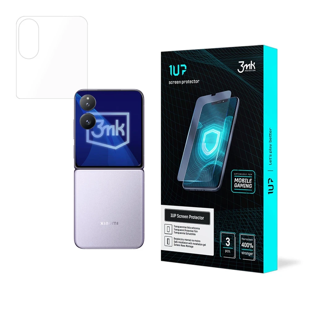 Žaidimų folija 3mk 1UP Xiaomi Mix Flip (priekyje)