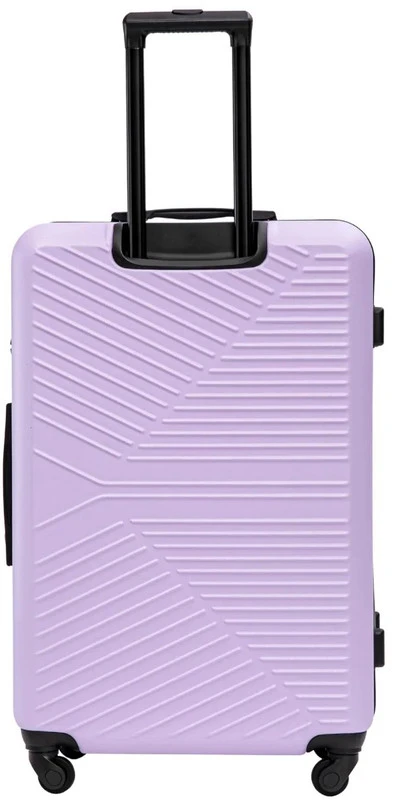 Kelioninis Didelis lagaminas lagaminas Wings Merlin violetinis iš polikarbonato