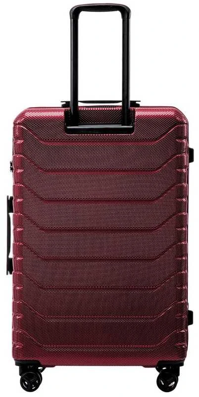 Kelioninis Didelis lagaminas Wings CRK01 tamsiai raudonas