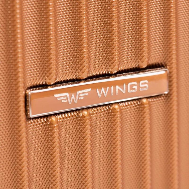 Kelioninis Didelis žalias (dark žalias) lagaminas Wings SWL01 L dydis