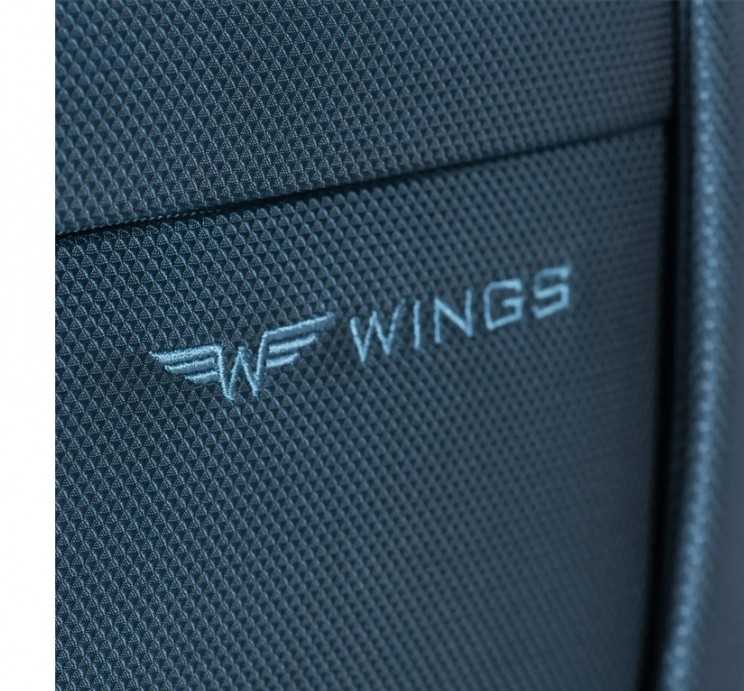 Kelioninis Lagaminas Wings TRN01 pilkas