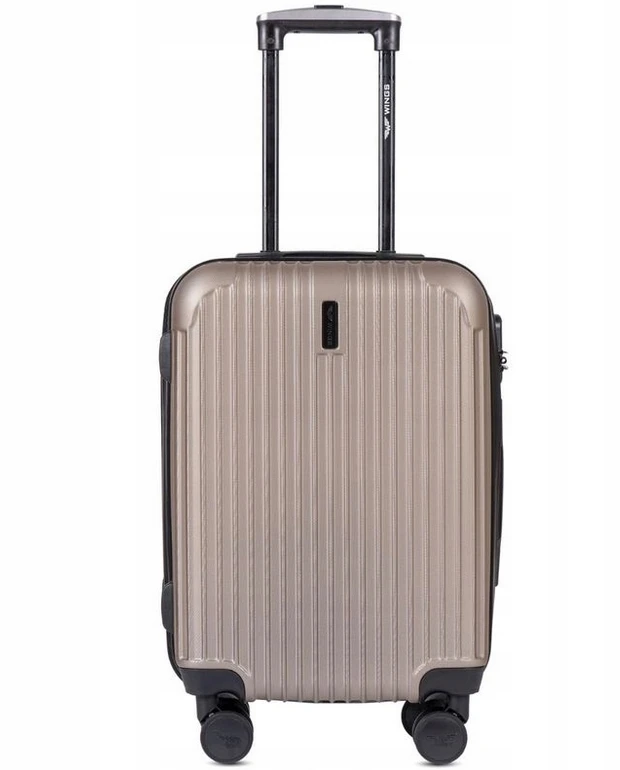 Kelioninis Nedidelis lagaminas Wings 0593 S dydis, mėlynas