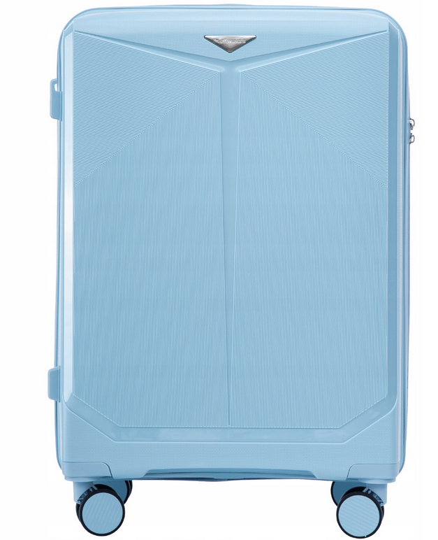 Kelioninis Nedidelis lagaminas Wings CKT02 šv.mėlynas 55x40x20cm Ryanair ir Wizzair