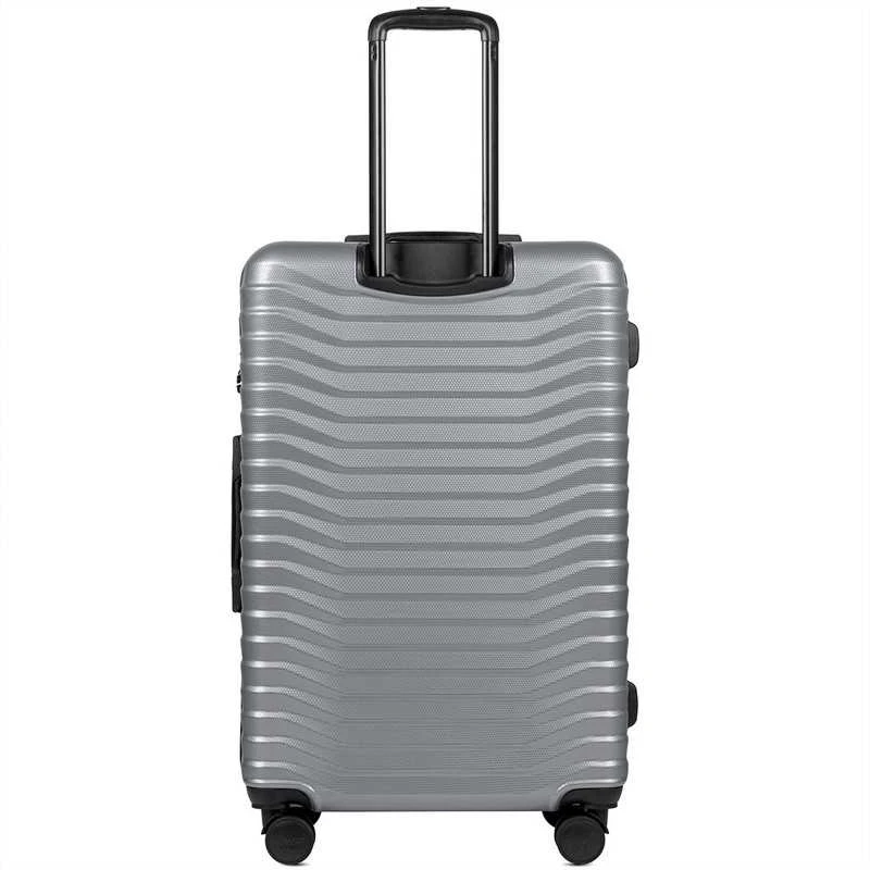 Kelioninis Nedidelis lagaminas Wings PC140 sidabro spalvos