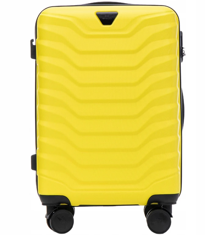 Kelioninis Nedidelis lagaminas Wings PEA01 geltonas