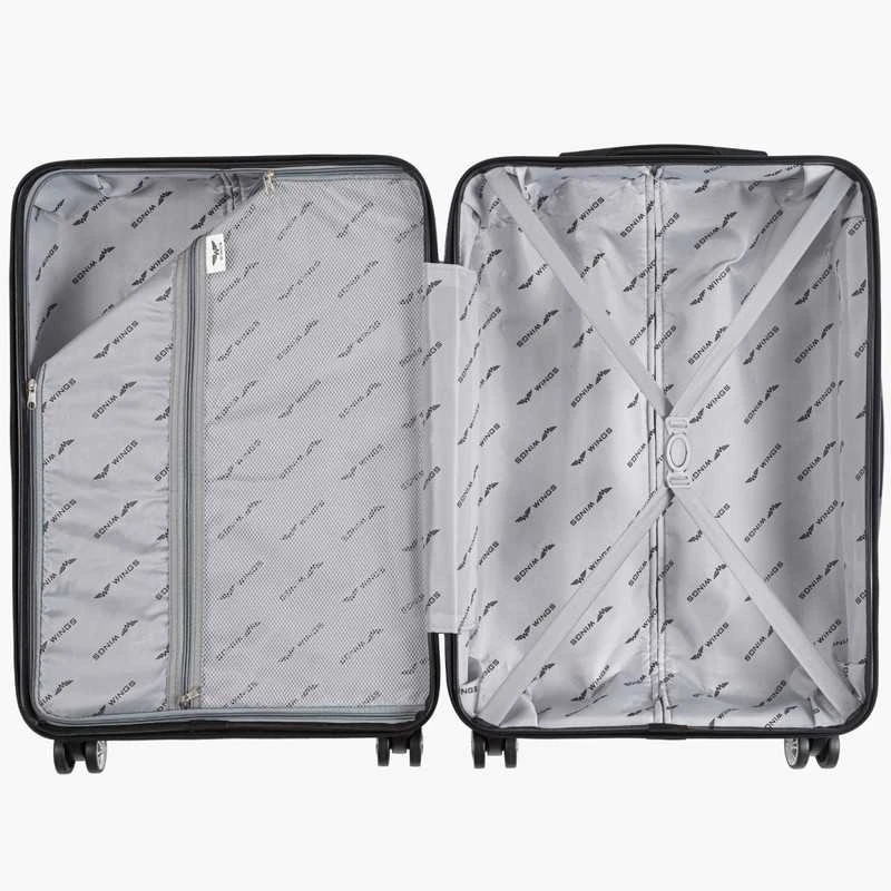Kelioninis Nedidelis raudonas lagaminas Wings DQ181-03
