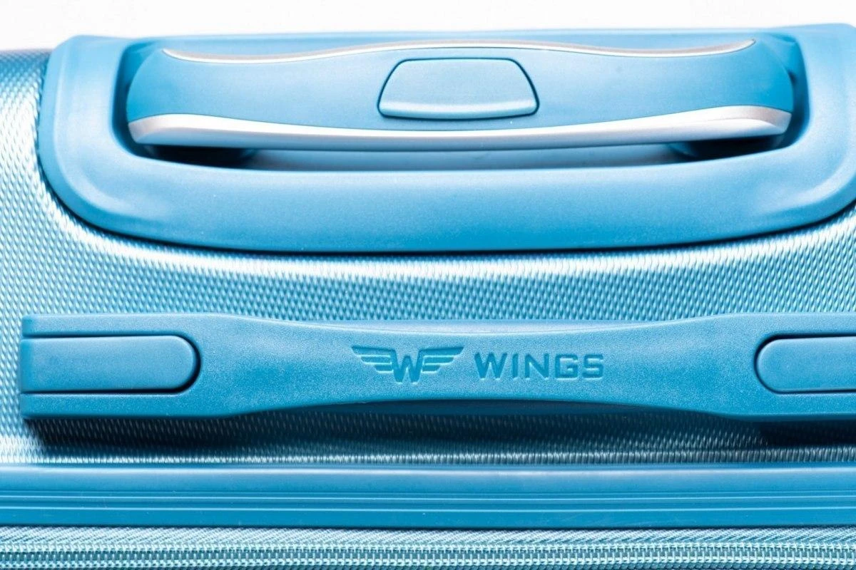 Kelioninis Vidutinio dydžio tamsiai mėlynas lagaminas Wings 304M