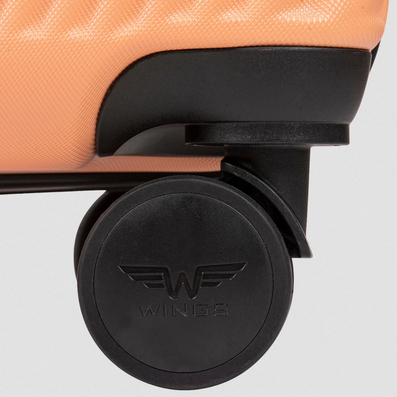 Kelioninis Vidutinis lagaminas Wings SN120 M persikinis(peach)