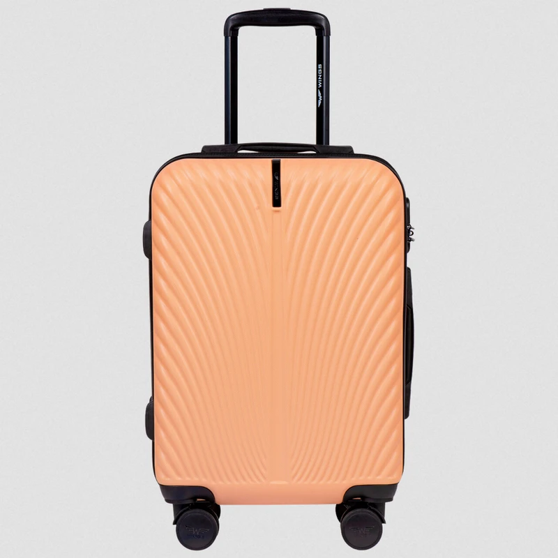 Kelioninis Vidutinis lagaminas Wings SN120 M persikinis(peach)