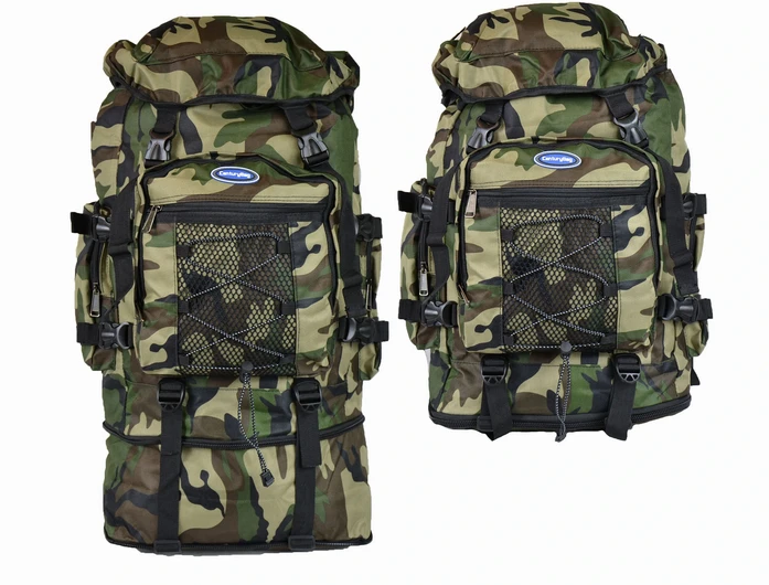 New Berry Juoda didelė 80l sportinė kuprinė Century Bag 303Cj