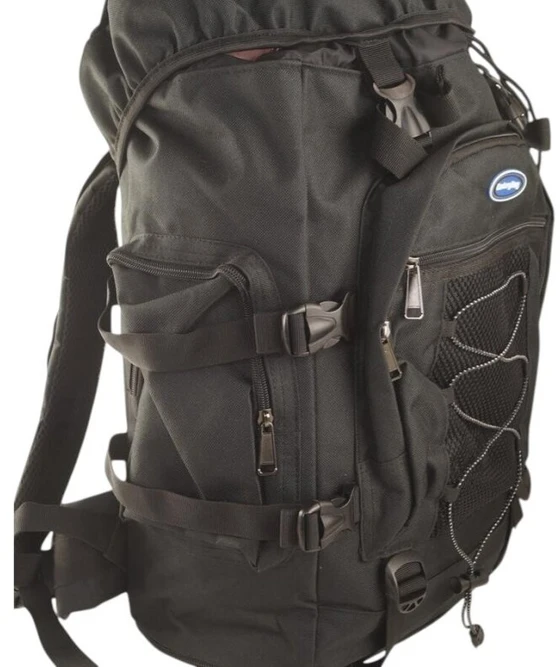 New Berry Juoda didelė 80l sportinė kuprinė Century Bag 303Cj