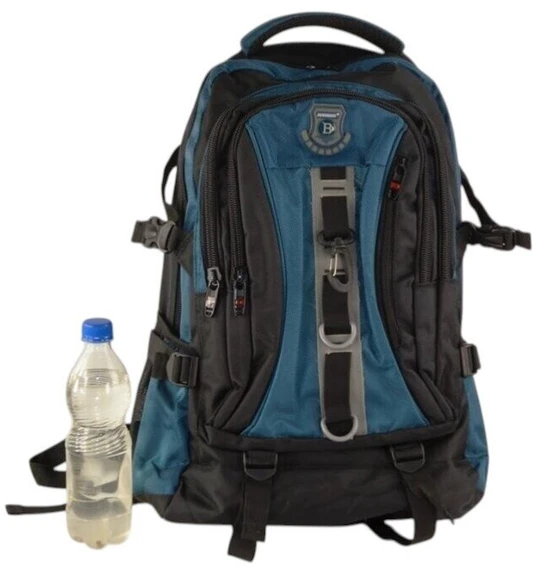 Talpi juoda+mėlyna turistinė-sportinė NEW BERRY kuprinė 2251