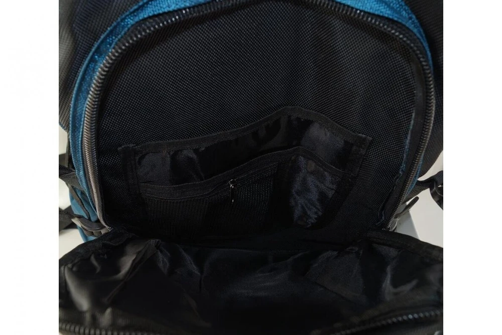 Talpi juoda+mėlyna turistinė-sportinė NEW BERRY kuprinė 2251
