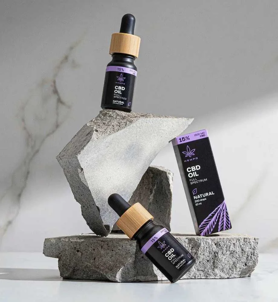 Hempo CBD aliejus 15% (pilno spektro)