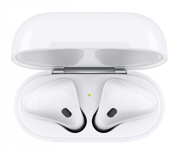 Ausinės Apple AirPods 2 su įkrovimo dėklu | Varle.lt