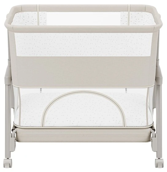 Bedside travel cot Dream 55 rusvai gelsvas