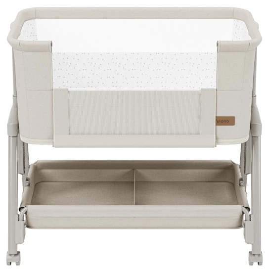 Bedside travel cot Dream 55 rusvai gelsvas
