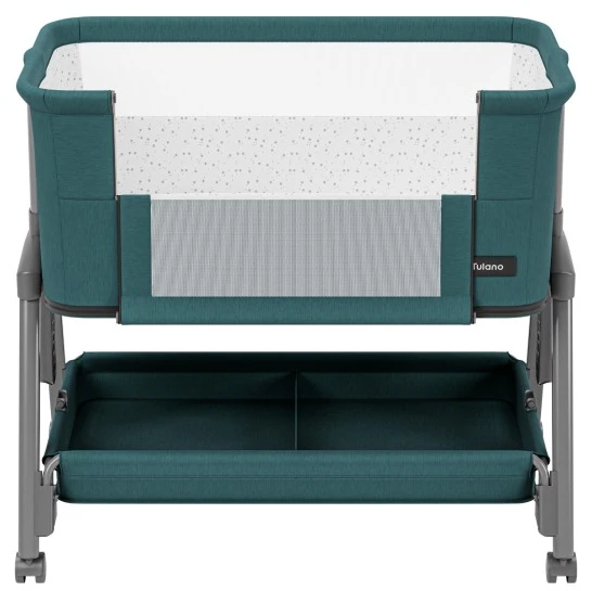 Bedside travel cot Dream 55 Žalias