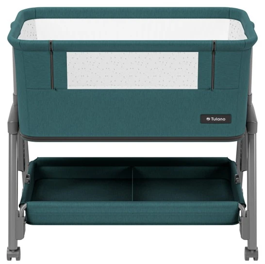 Bedside travel cot Dream 55 Žalias