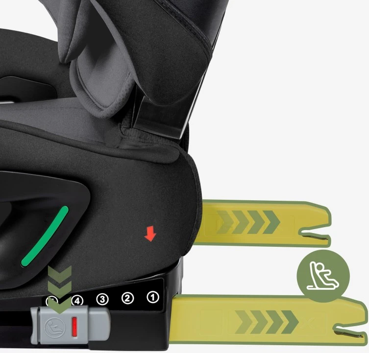Car seat Joy 55 Juodas-Pilkas I-Size