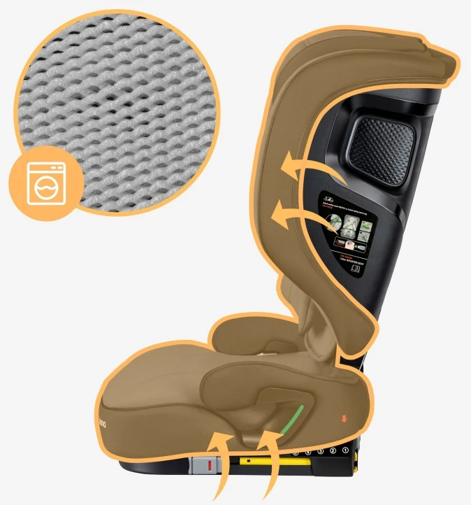 Car seat Joy 55 Juodas-Pilkas I-Size