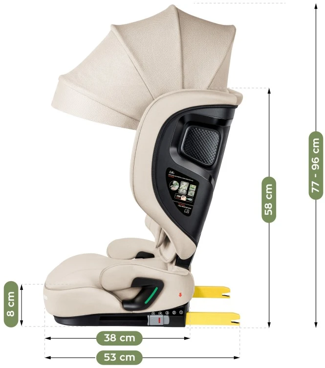Car seat Joy 55 rusvai gelsvas I-Size