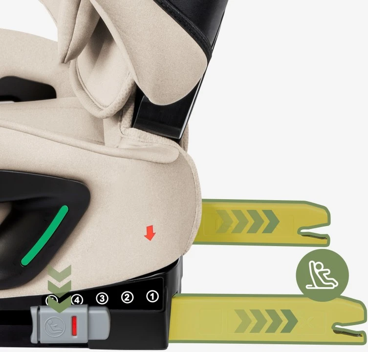 Car seat Joy 55 rusvai gelsvas I-Size