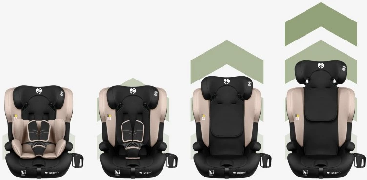 Car seat Zooma 45 rusvai gelsvas