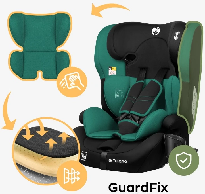Car seat Zooma 45 Žalias