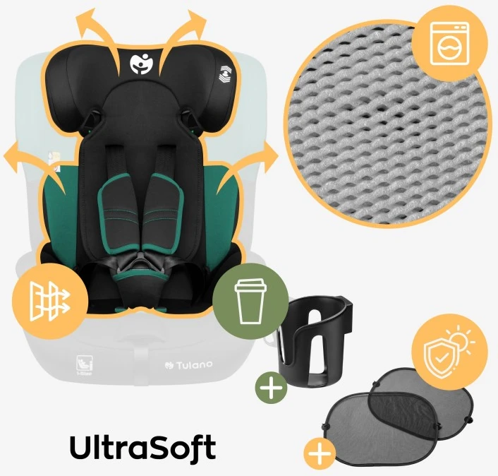 Car seat Zooma 45 Žalias