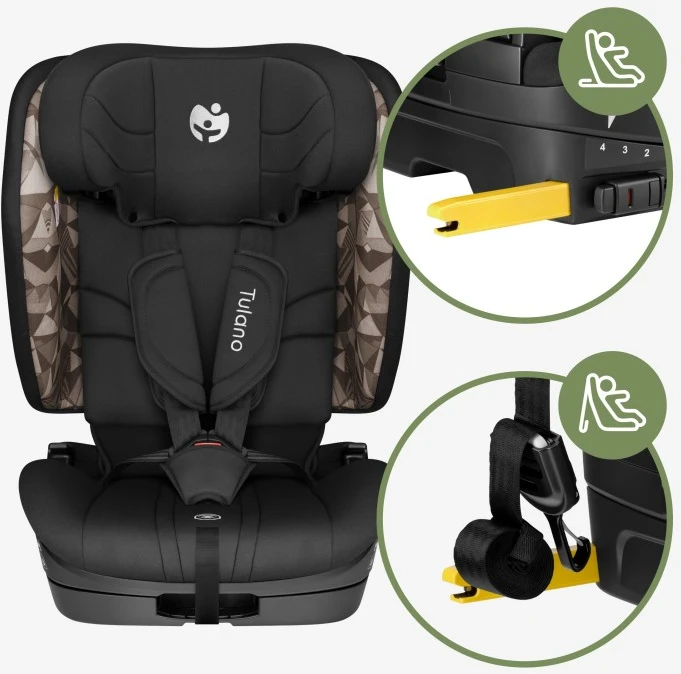 Car seat Zooma 55 Juodas-Taupe