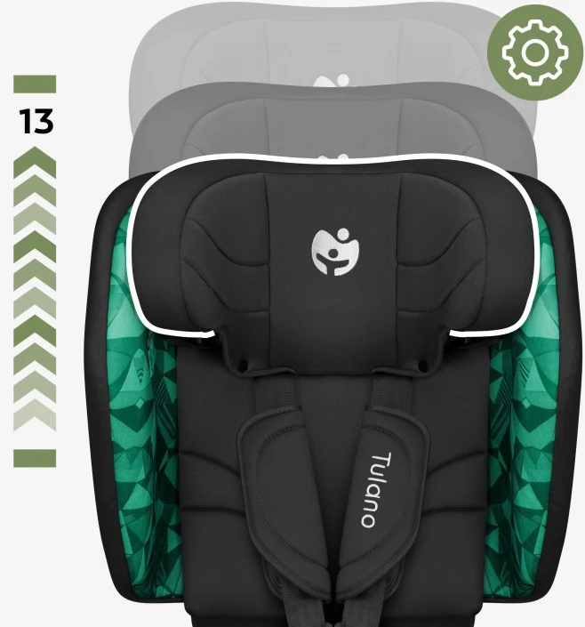 Car seat Zooma 55 Juodas-Žalias