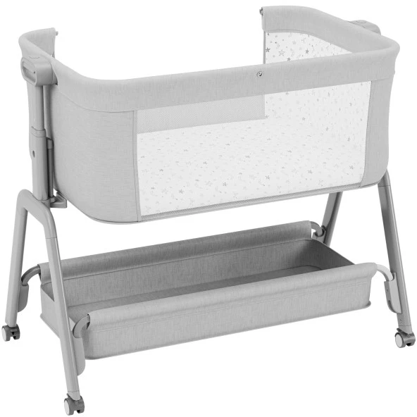 Tulano Bedside crib Dream 50 Lighte-Pilkas