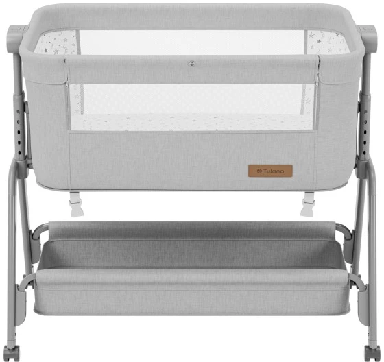 Tulano Bedside crib Dream 50 Lighte-Pilkas