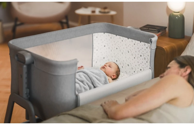 Tulano Bedside crib Dream 50 Lighte-Pilkas