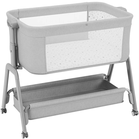 Tulano Bedside crib Dream 50 Lighte-Pilkas
