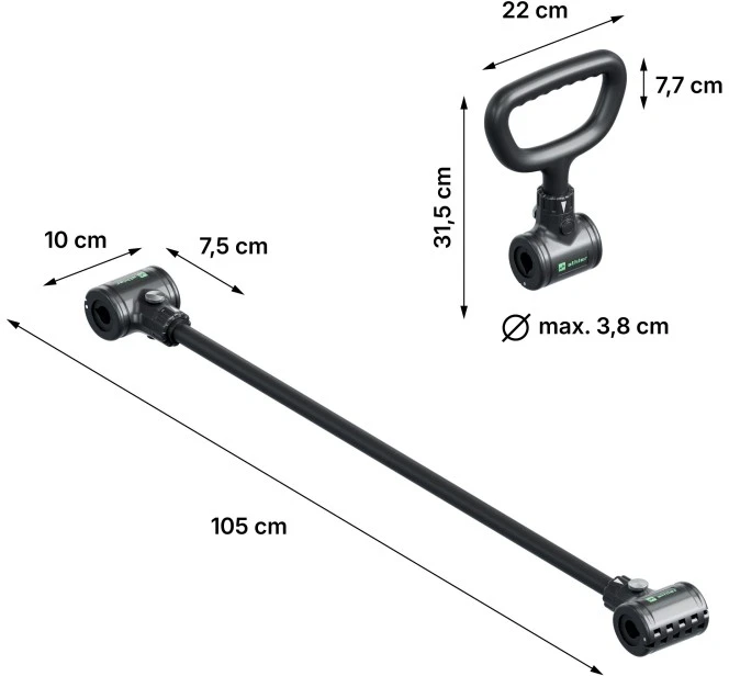 Dumbbell adapter Shark 10